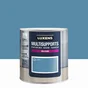 Peinture velours mur, boiserie et radiateur, LUXENS Fjord 3, bleu, 0.5 litre