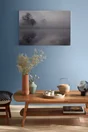Peinture velours mur, boiserie et radiateur, LUXENS Ink 5, gris, 0.5 litre