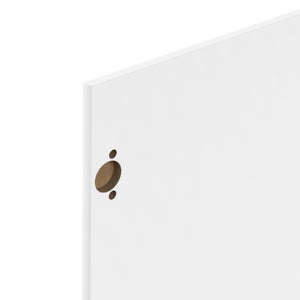 PORTE BATTANTE EVO'M SEVILLE H.38,4 X L.60 CM BLANC BRILLANT SPACEO