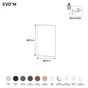 PORTE BATTANTE EVO'M SEVILLE H.64 X L.40 CM BLANC BRILLANT SPACEO