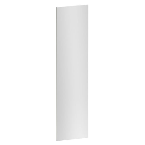 porte battante evo'm seville h.230,4 x l.60 cm blanc brillant spaceo