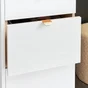 facade exterieur tiroir evo'm seville h.25,6 x l.40 cm blanc br spaceo