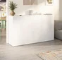 FACADE EXTERIEUR TIROIR EVO'M SEVILLE H.38,4 X L.60 CM BLANC BR SPACEO