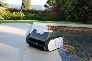 Robot de piscine RUBY pour fond/paroi/ligne sans fils, 4 x 8m