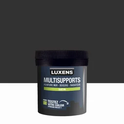 Testeur peinture noir satiné LUXENS 50 ml