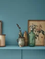 Peinture satiné mur, boiserie et radiateur, LUXENS Aqua 4, bleu, 0.5 litre