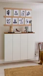 Peinture satiné mur, boiserie et radiateur, LUXENS Moon 6, gris, 2.5 litres