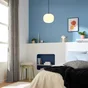 Peinture satiné mur, boiserie et radiateur, LUXENS Fjord 4, bleu, 2.5 litres
