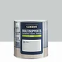 Peinture satiné mur, boiserie et radiateur, LUXENS Smoke 6, gris, 0.5 litre