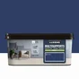 Peinture satiné mur, boiserie et radiateur, LUXENS Saphir 1, bleu, 2.5 litres