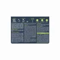 Peinture satiné mur, boiserie et radiateur, LUXENS Granit 3, gris, 0.5 litre