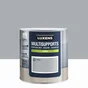 Peinture satiné mur, boiserie et radiateur, LUXENS Granit 4, gris, 0.5 litre