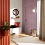 Peinture satiné mur, boiserie et radiateur LUXENS Elixir 6, violet, 0.5 litre