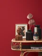 Peinture satiné mur, boiserie et radiateur, LUXENS Carmen 2, rouge, 0.5 litre