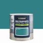 Peinture satiné mur, boiserie et radiateur, LUXENS Emerald 2, vert, 0.5 litre