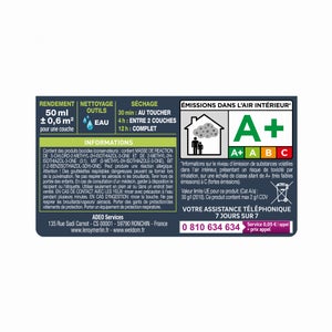 Testeur peinture banana 1 satiné LUXENS 50 ml