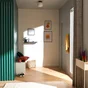 Peinture satiné mur, boiserie et radiateur, LUXENS Laguna 2, vert, 2.5 litres
