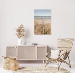 Verre imprime Bord de plage, multicouleur CEANOTHE l.45 x H.65 cm