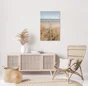 Verre imprime Bord de plage, multicouleur CEANOTHE l.45 x H.65 cm