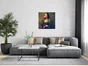 Toile imprimée Mona Lisa Gum, CEANOTHE, l.65 x H.65 cm multicouleur
