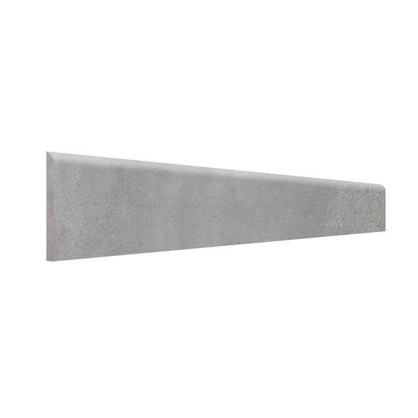 Lot de 2 plinthes Olivo, gris, h. 7.5 x h. 60 cm, Ep.7.4 mm