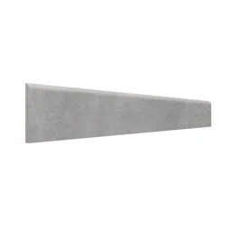Lot de 2 plinthes Olivo, gris, h. 7.5 x h. 60 cm, Ep.7.4 mm