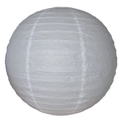 Suspension Goa, papier blanc, Diam.30 cm
