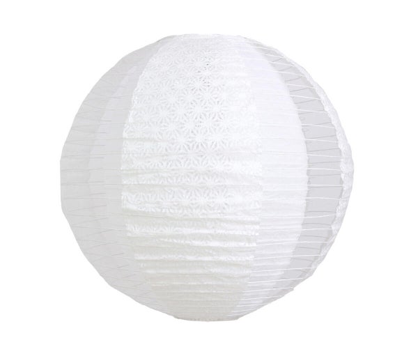 Suspension boule papier NATSU, blanc, diam.40 cm, INSPIRE