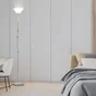 Lampadaire, E27 droit metal H.177 cm