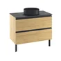Pied ajustable INSPIRE Studio noir anodisé