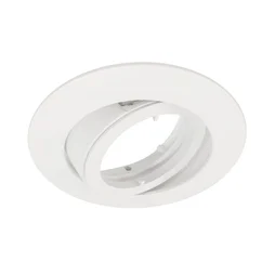 Anneau pour spot à encastrer, Bama, rond, INSPIRE, alu or blanc