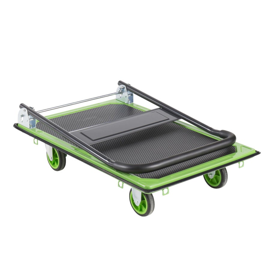 Chariot Transport Toolland 150kg - Plateau 74x48cm Pliable Acier