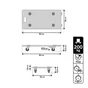 Support roulant bois, charge supportée 350.0 kg, STANDERS