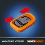 Perceuse sans fil WORX 20 V, sans batterie - brushless