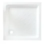 Receveur de douche, grès, blanc L.70 x l.70 cm, CERA ONDEE