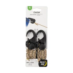 Tendeur en plastique noir pour ficelle de 2 à 5mm nite ize lot de 2