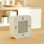 Thermomètre pour intérieur 4 en 1, écran coloré avec rétro-éclairage, EQUATION, blanc