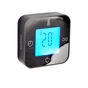 Thermomètre pour intérieur 4 en 1, écran coloré avec rétro-éclairage, EQUATION, noir