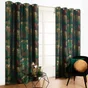 Rideau Aelys vert  l. 135 x H. 260 cm