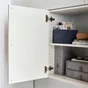 Porte battante SPACEO Evo'm Newport H.64 X L.40 cm blanc