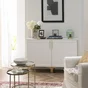 Porte battante SPACEO Evo'm Newport H.64 X L.60 cm blanc
