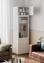 Porte battante SPACEO Evo'm Newport H.64 X L.60 cm blanc