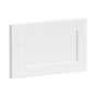 Facade extérieure de tiroir SPACEO Evo'm Newport H.25,6 X L.40 cm blanc