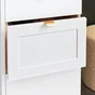 Facade extérieure de tiroir SPACEO Evo'm Newport H.25,6 X L.40 cm blanc
