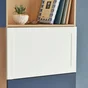 Porte battante SPACEO Evo'm Newport H.38,4 X L.60 cm blanc