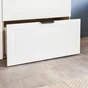 Facade extérieure de tiroir SPACEO Evo'm Newport H.38,4 X L.80 cm blanc