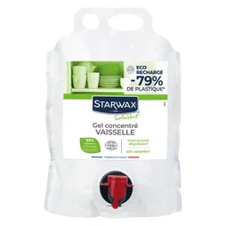 Eco recharge gel vaisselle STARWAX Soluvert 3L