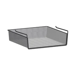 Panier à suspendre MESH noir Spaceo l.36 x p.35.7 cm