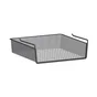 Panier à suspendre MESH noir Spaceo l.36 x p.35.7 cm