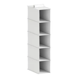 Etagère à suspendre SPACEO blanche H.90 x  l.20.7 x  P.36 cm